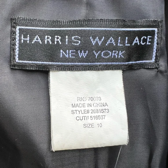 HARRIS WALLACE Vintage Zebra Print Lined Jacket size 10 - Picture 5 of 12